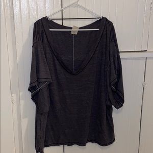 Free People V-neck Tee